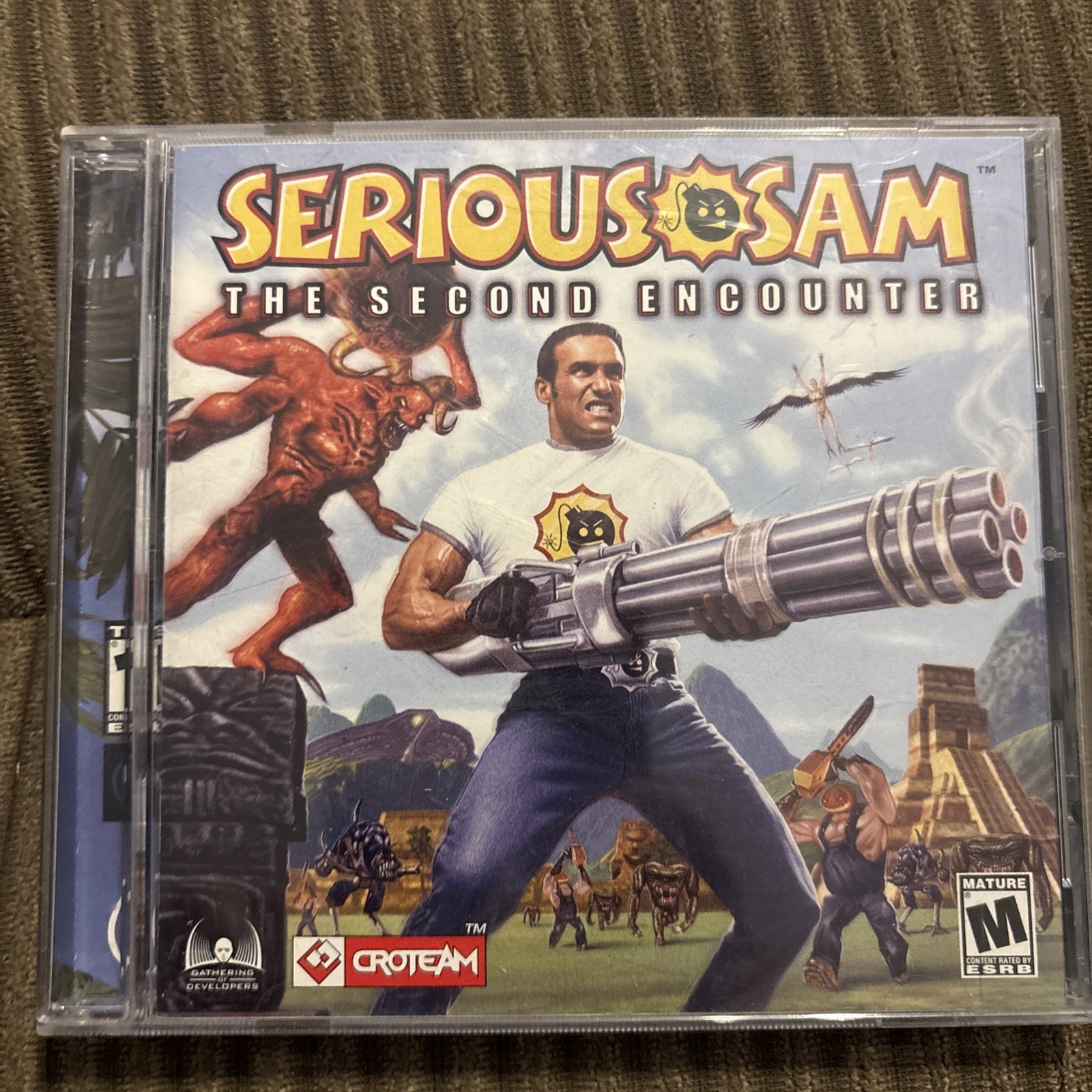 Serious Same First Encounter &Second Encounter PC Game Set Jewel Case W/manuals