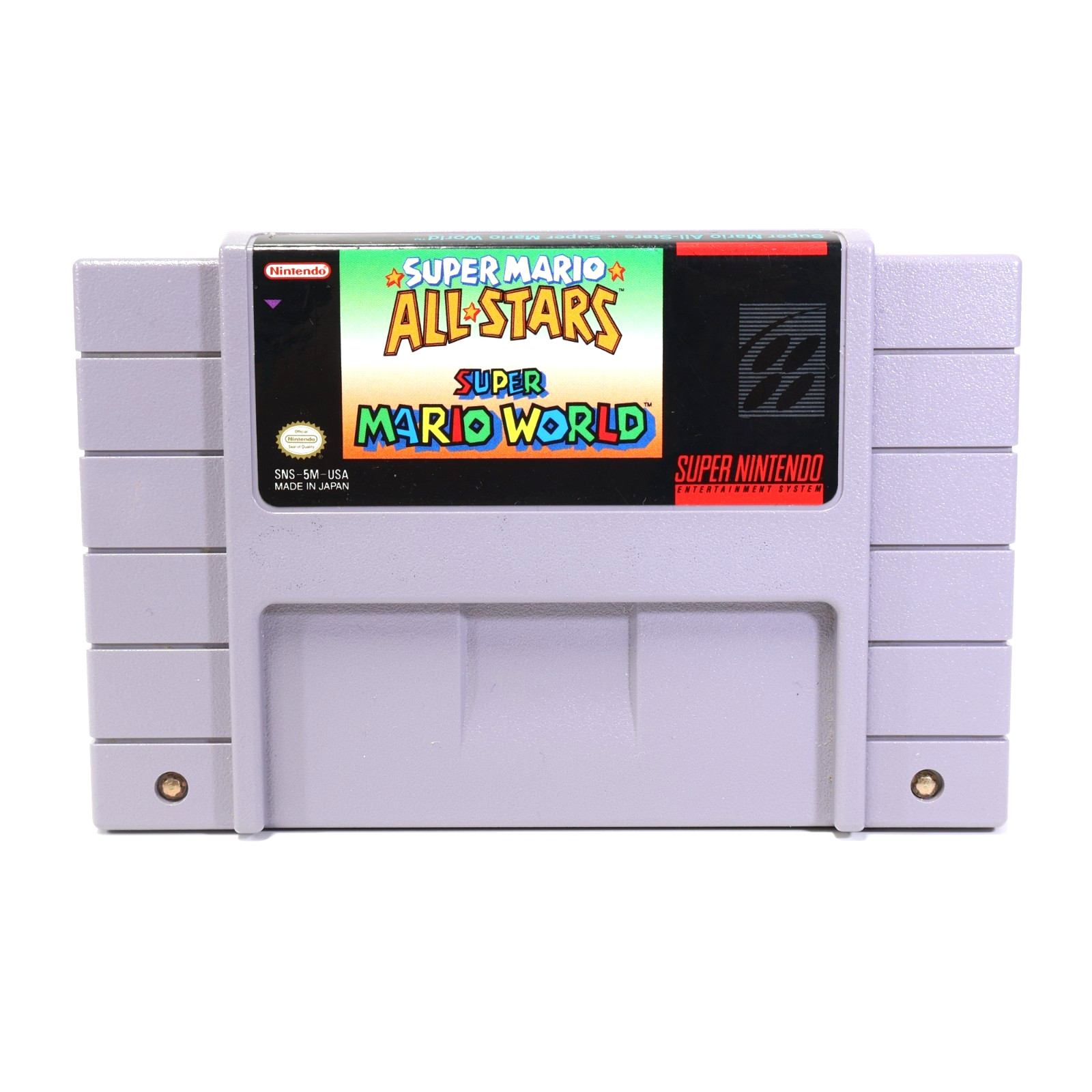 Super Mario All-Stars+Super Mario World (SNES) Cartridge only – Great Cond