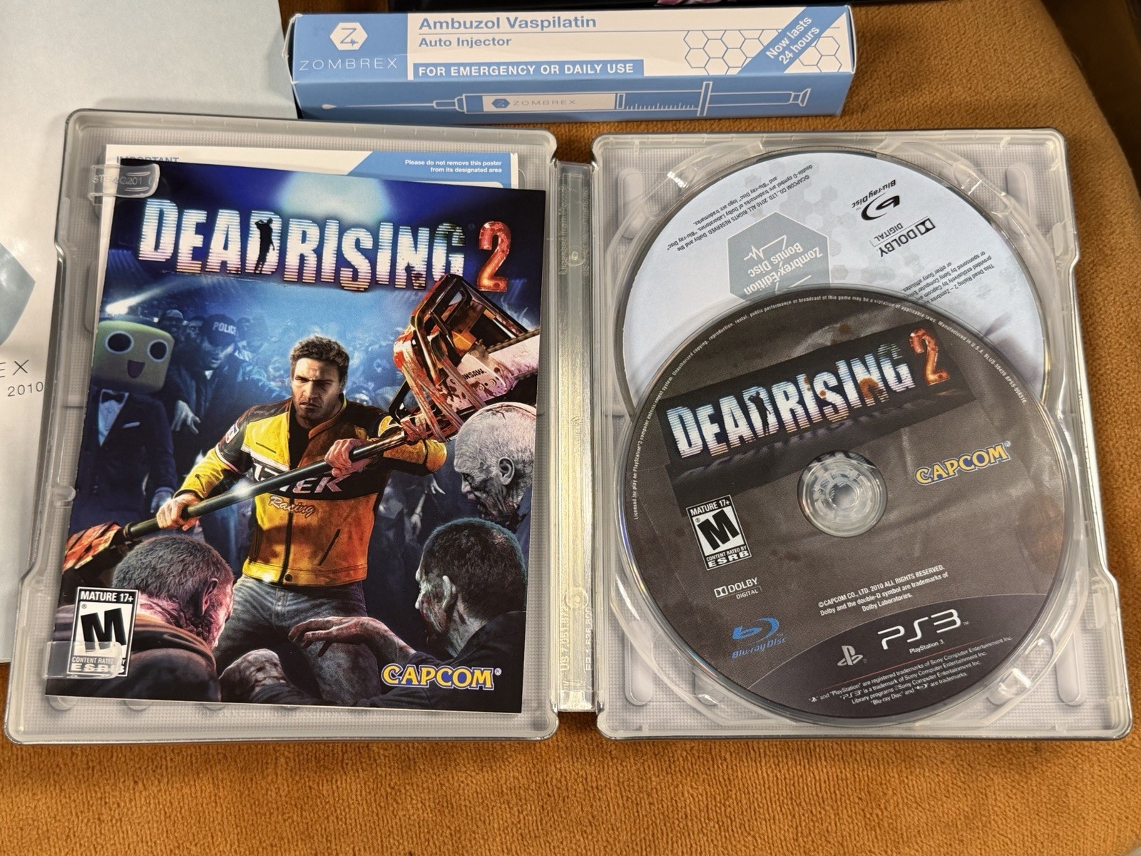 Dead Rising 2 — Zombrex Edition (Microsoft Xbox 360, 2010) COMPLETE GREAT SHAPE
