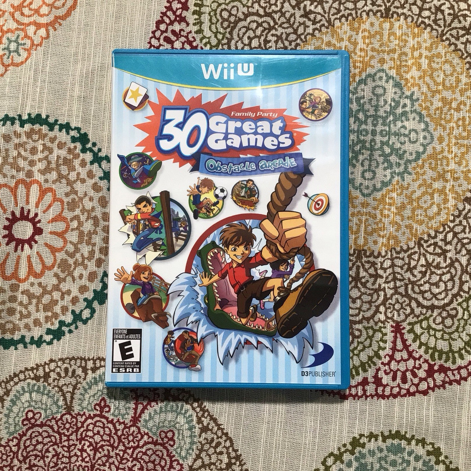 Family Party: 30 Great Games Obstacle Arcade (Nintendo Wii U, 2012)