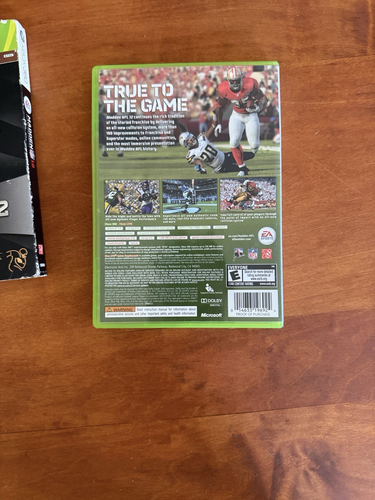 Madden NFL 12: Hall of Fame Edition (Xbox 360) VGC CIB Complete w/ Slip & Tested
