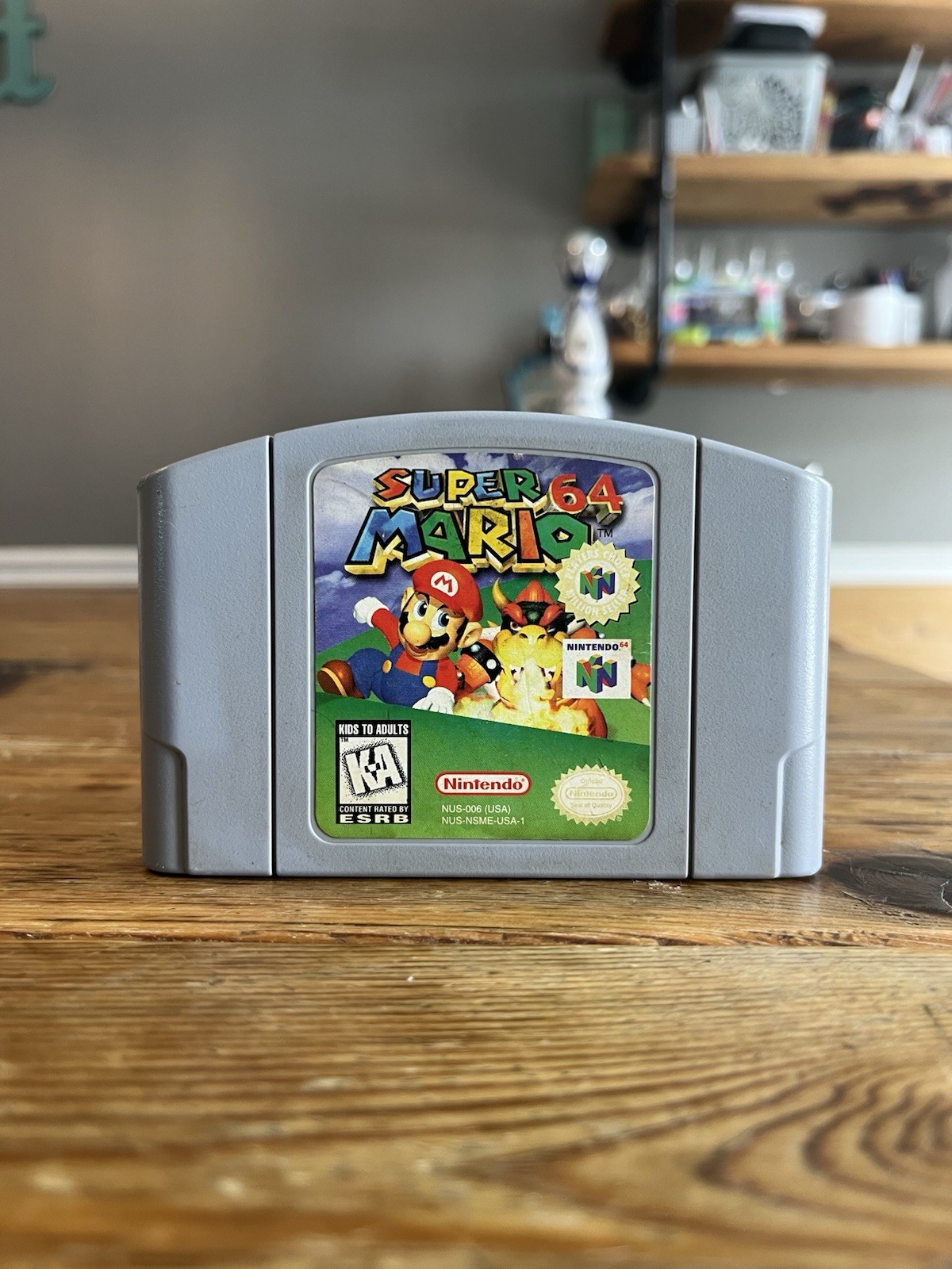 Nintendo 64 Super Mario 64 N64 OEM Authentic Cartridge Only Tested Works🍄‼️