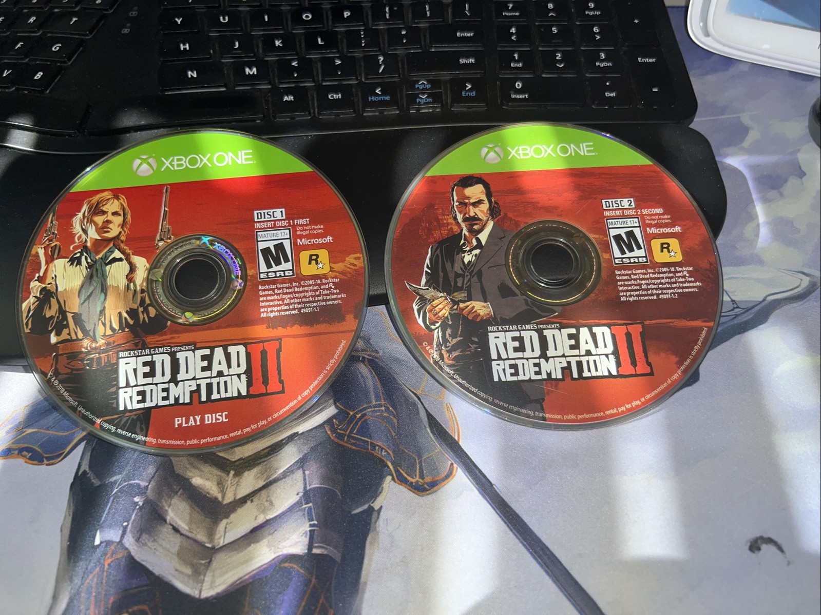 Red Dead Redemption 2 Xbox One DISCS ONLY