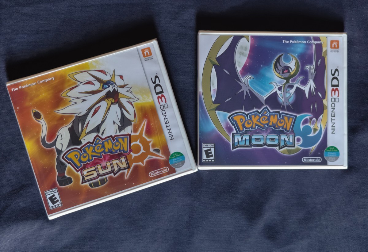 Pokemon Sun + Pokemon Moon – Nintendo 3DS – Brand New | Factory Sealed