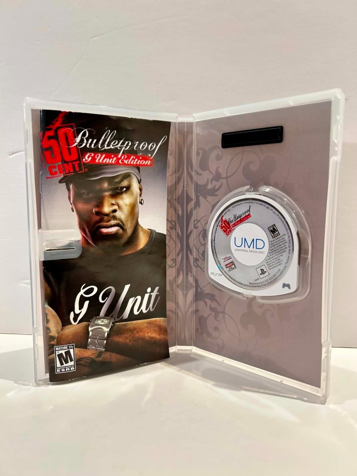 50 Cent Bulletproof G Unit Edition PSP CIB Tested & Working See Pics