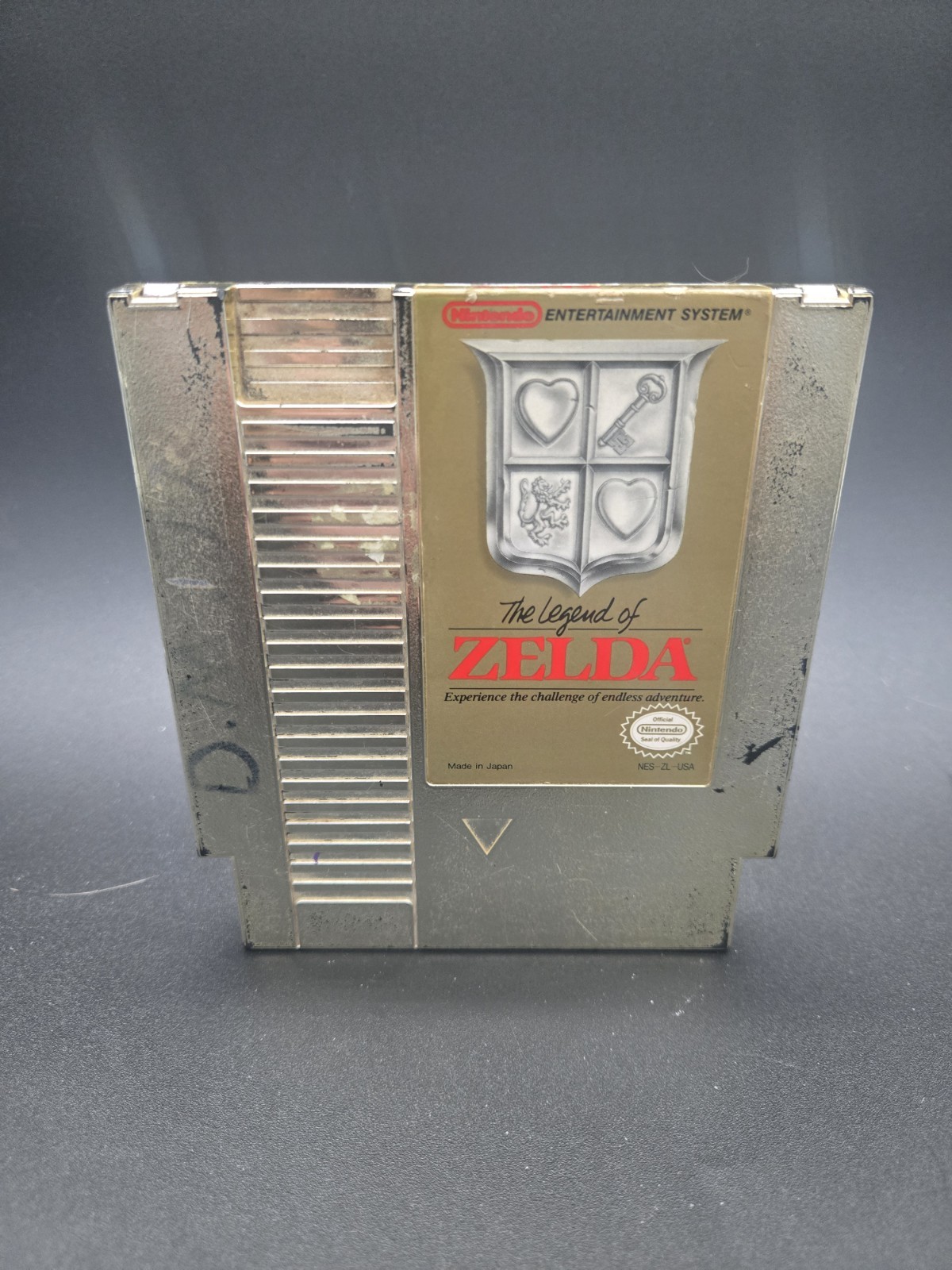 The Legend Of Zelda Gold (Nintendo NES, 1987) Tested & Working Authentic