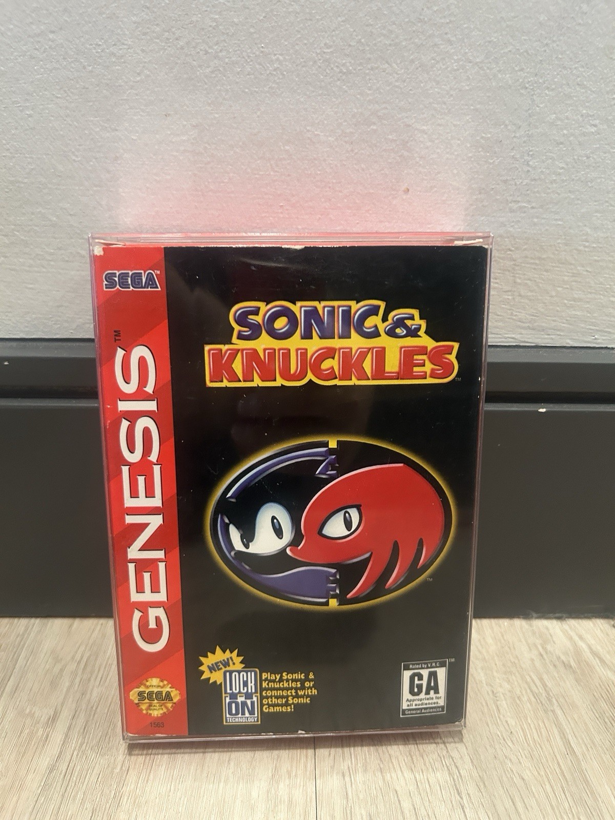 SONIC & KNUCKLES – (SEGA GENESIS, 1994) TESTED + COMPLETE IN BOX CIB