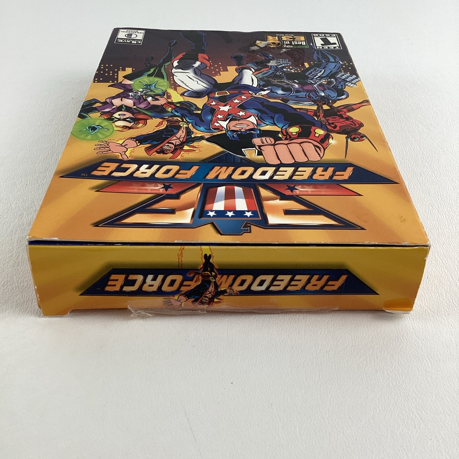 Freedom Force PC Computer Game Energy X Heroic Tactical RPG Vintage 2002