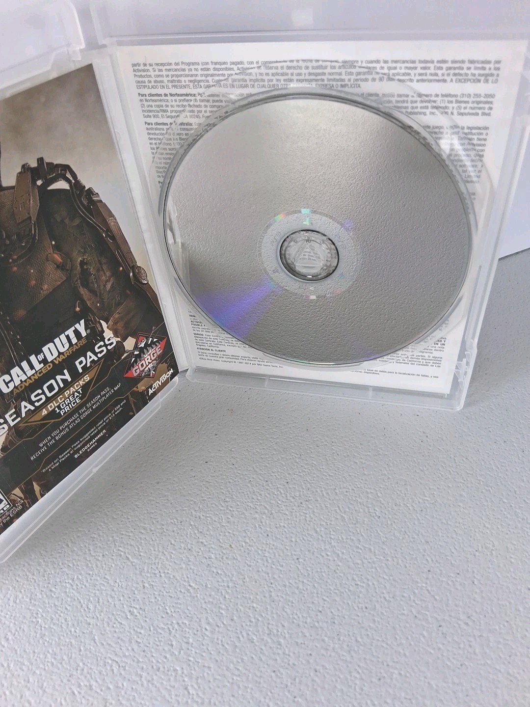 PS3 – Call of Duty: Advanced Warfare Shooter Multiplayer Activision Rated Mature