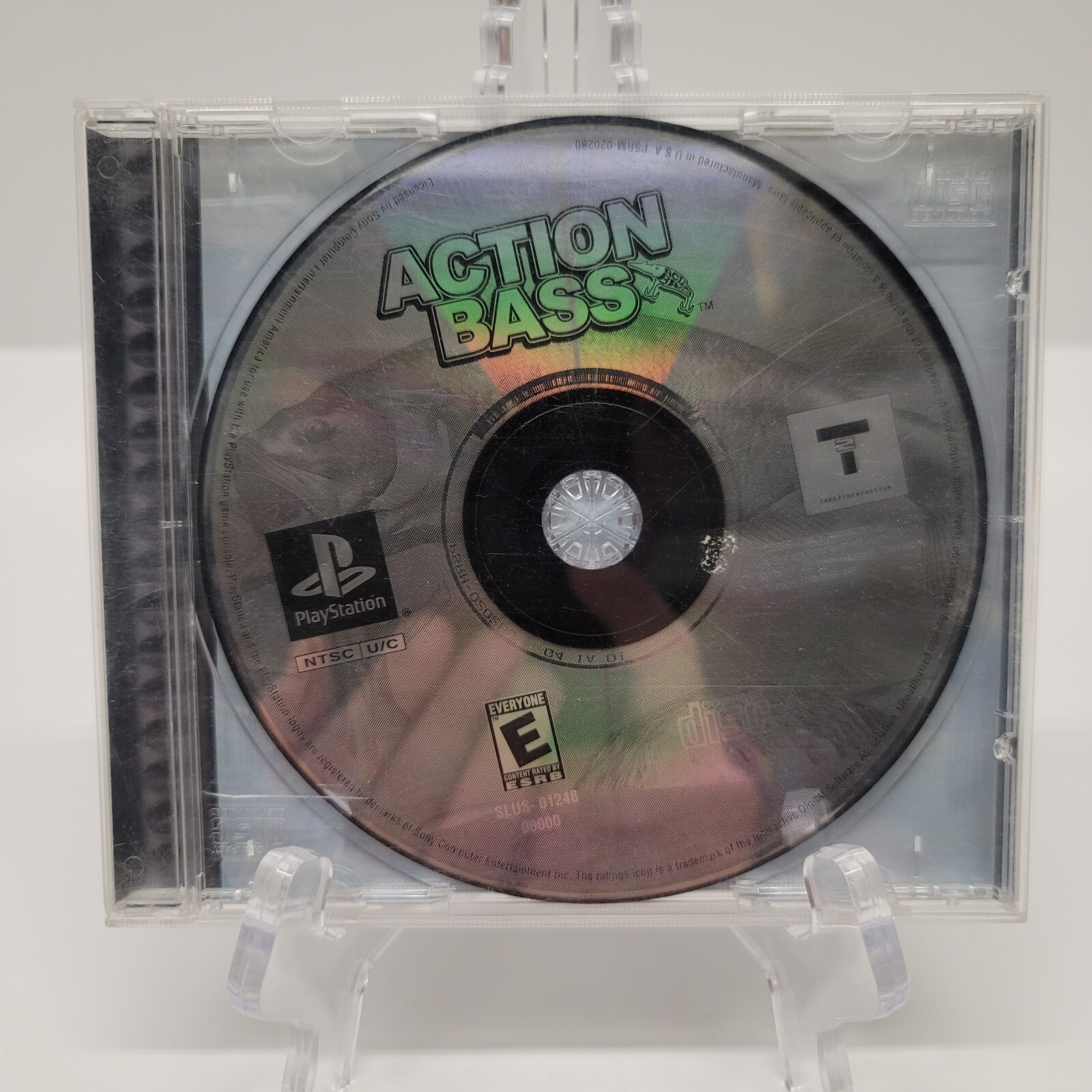 Action Bass (Sony PlayStation PS1 ) Tested – Case And Game No Manual Fishing