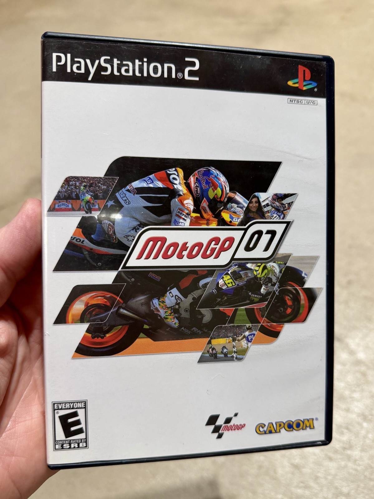 MotoGP 07 (Sony PlayStation 2, 2007, Capcom) Complete CIB Motorbike Racing