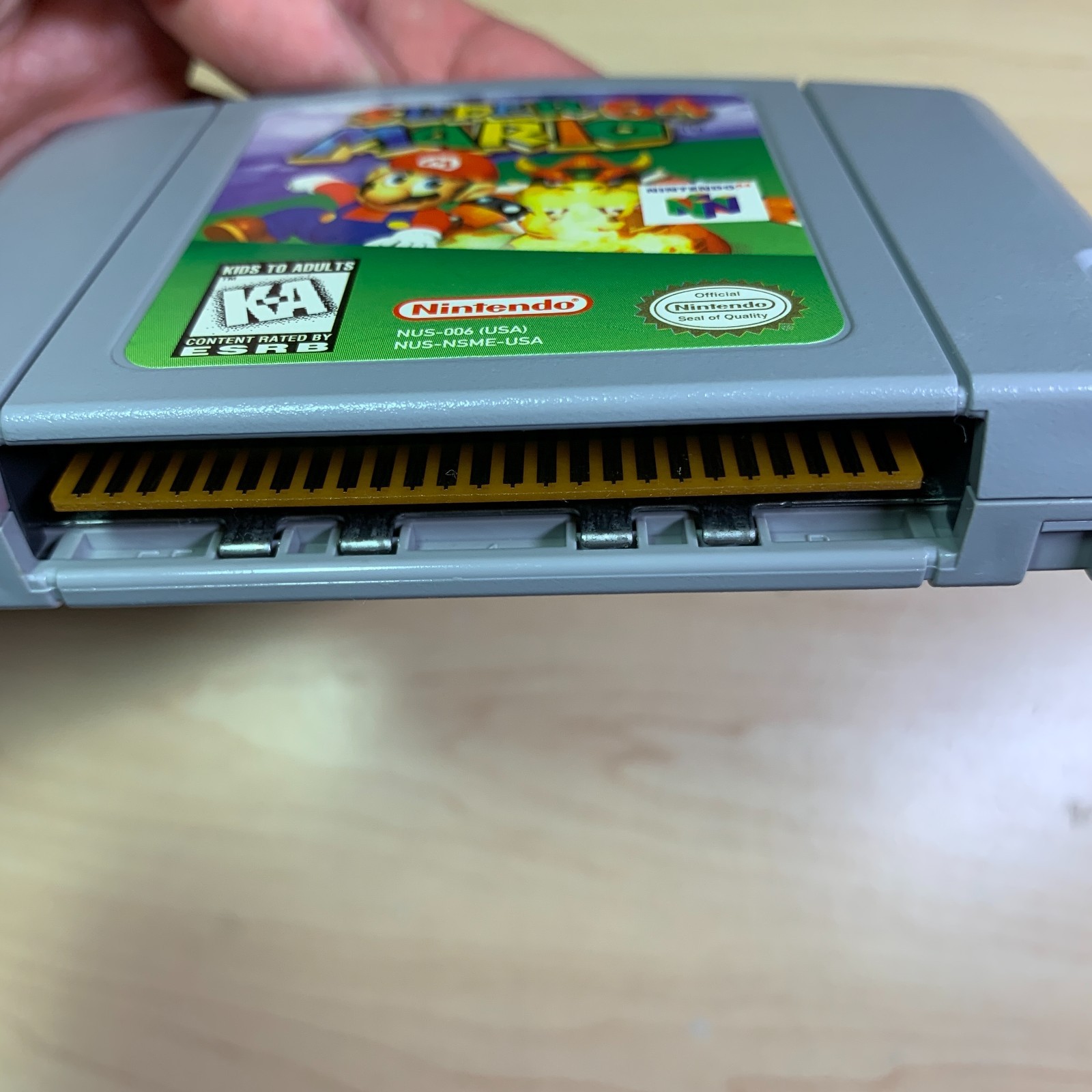 Super Mario 64 N64 Authentic OEM Tested Minty Clean Working Cart Nintendo
