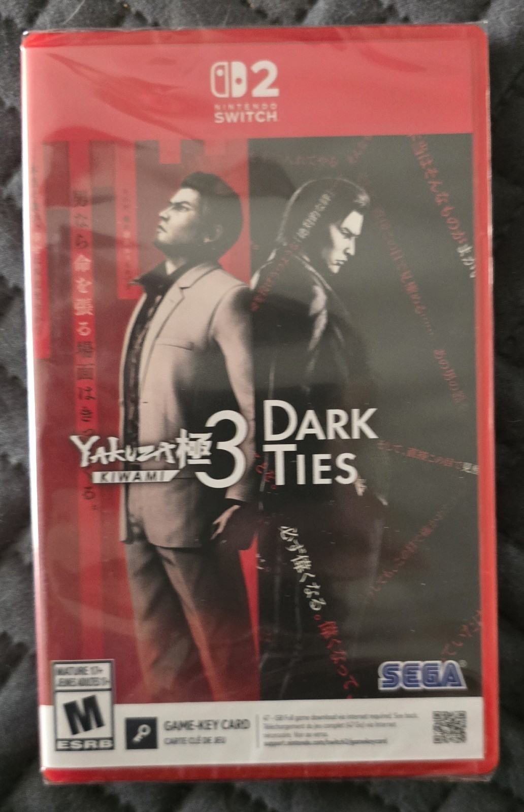 Yakuza Kiwami 3 & Dark Ties (Game-Key Card) – Nintendo Switch 2