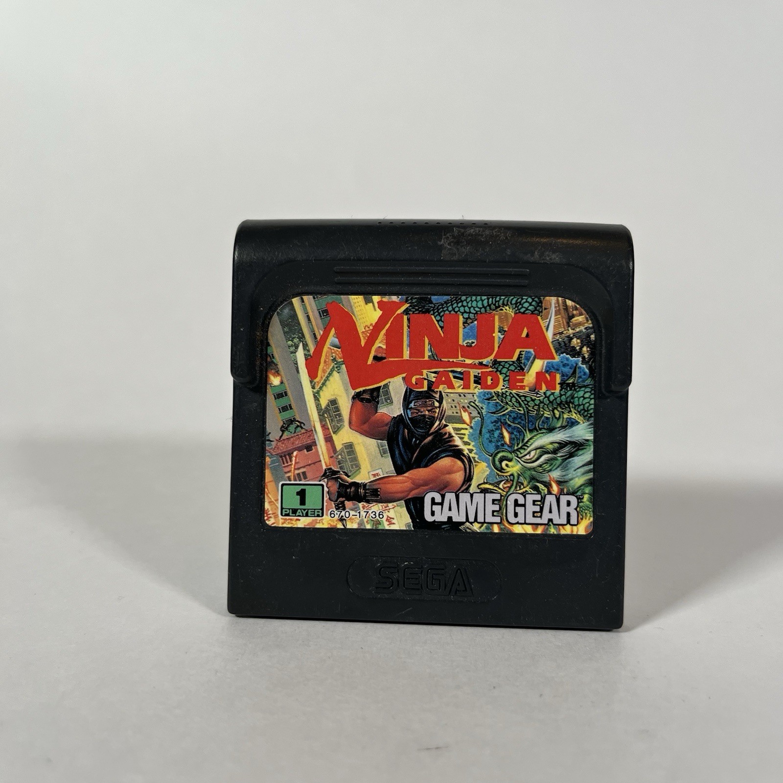 Ninja Gaiden (Sega Game Gear, 1991) Cartridge Only