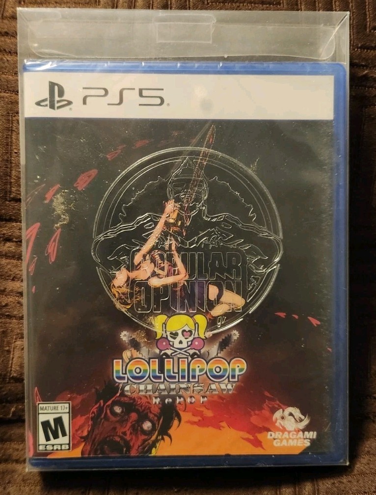 Lollipop Chainsaw Repop SoHo NYC Edition PS5 Brand New In Protective Case