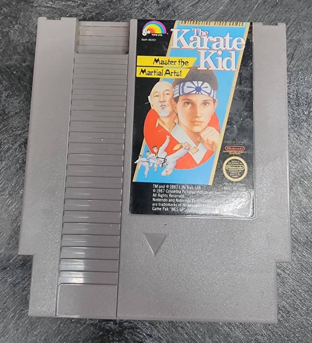 The Karate Kid Nintendo NES 1985 Cartridge Only – Tested Working