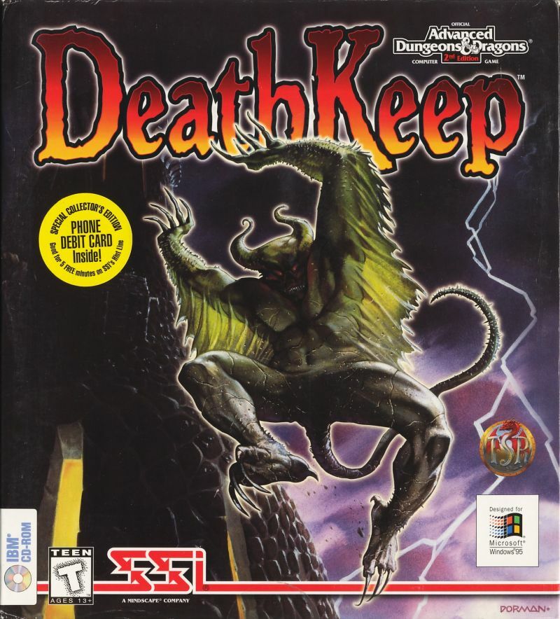 DEATHKEEP DEATH KEEP SSI PC GAME 1996 +1Clk Windows 11 10 8 7 Vista XP Install