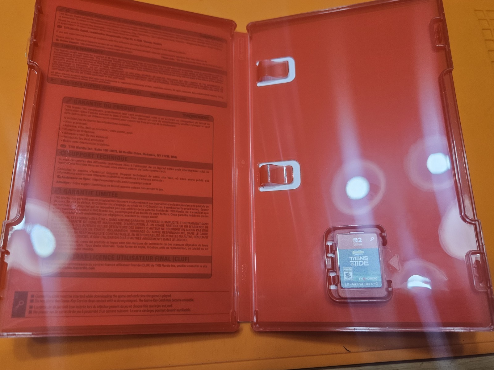 Spongebob Squarepants: Titans of the Tide (Switch 2) Complete, Tested and Works!