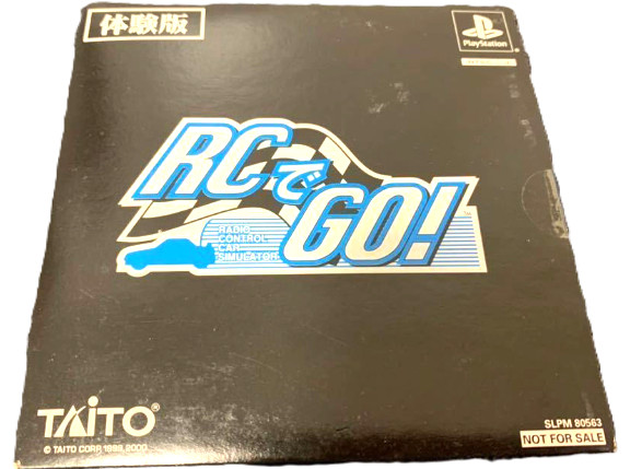 RC de GO Trial Version PlayStation PS1 Demo Promo NTSC-J Japan Import Tested
