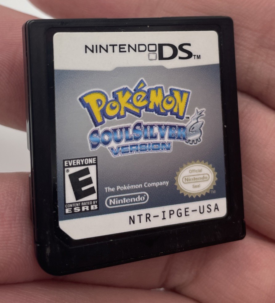 Pokemon SoulSilver Version (Nintendo DS) Cartridge GAME ONLY Authentic Tested