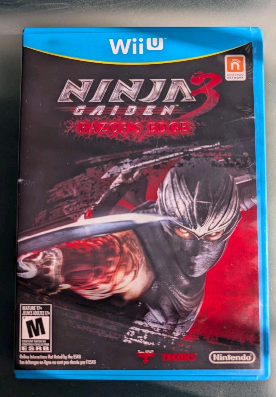 Ninja Gaiden 3: Razor’s Edge (Nintendo Wii U, 2012) Complete CIB