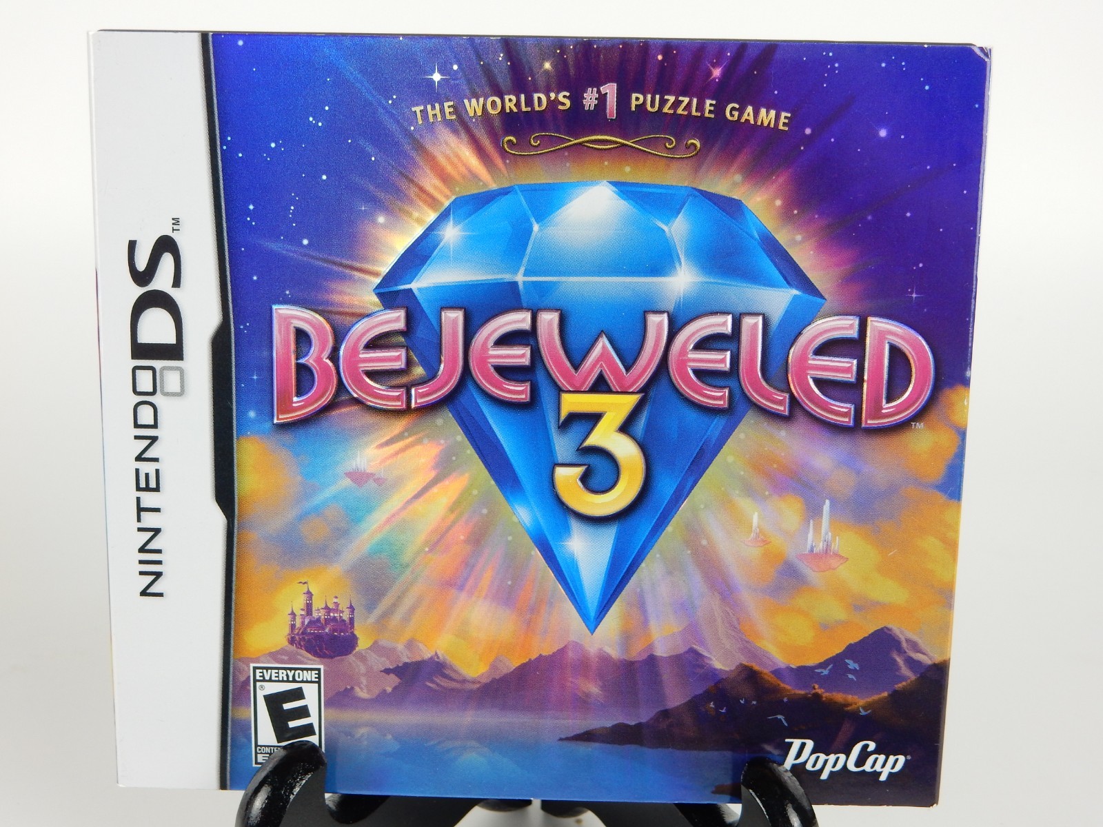 Bejeweled 3 PopCap Nintendo DS CIB COMPLETE box + slipcover