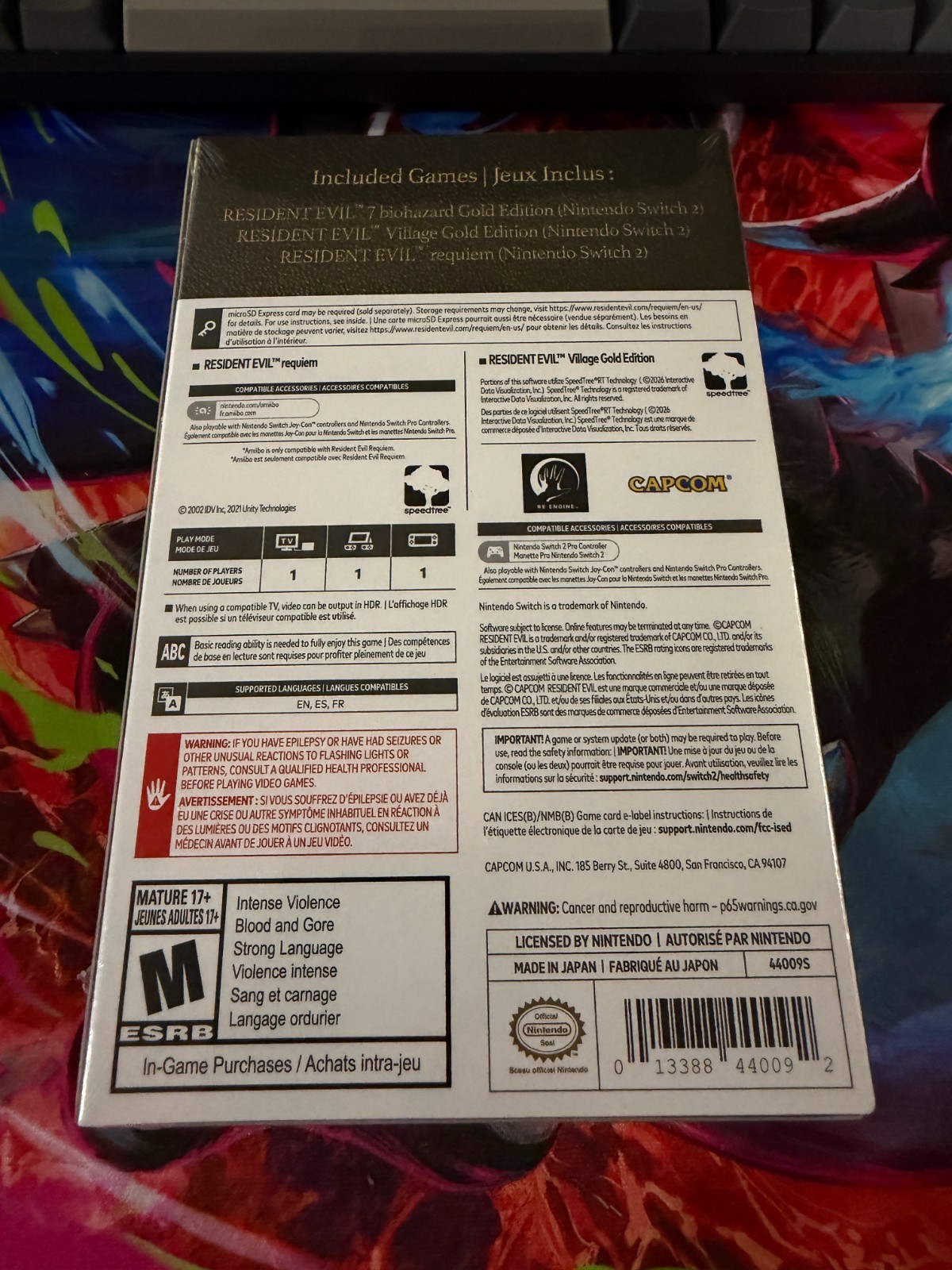 Resident Evil Generation Pack 30th Anniversary – Nintendo Switch 2, BRAND NEW
