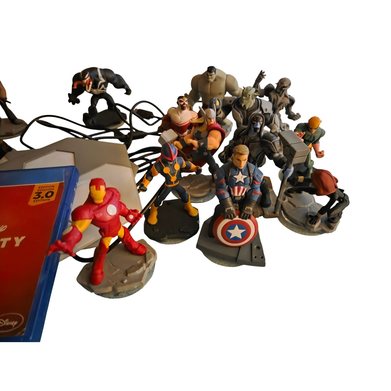 Disney Infinity 3.0 PS4 Game Bundle with Base and 25 Star Wars Marvel Figures