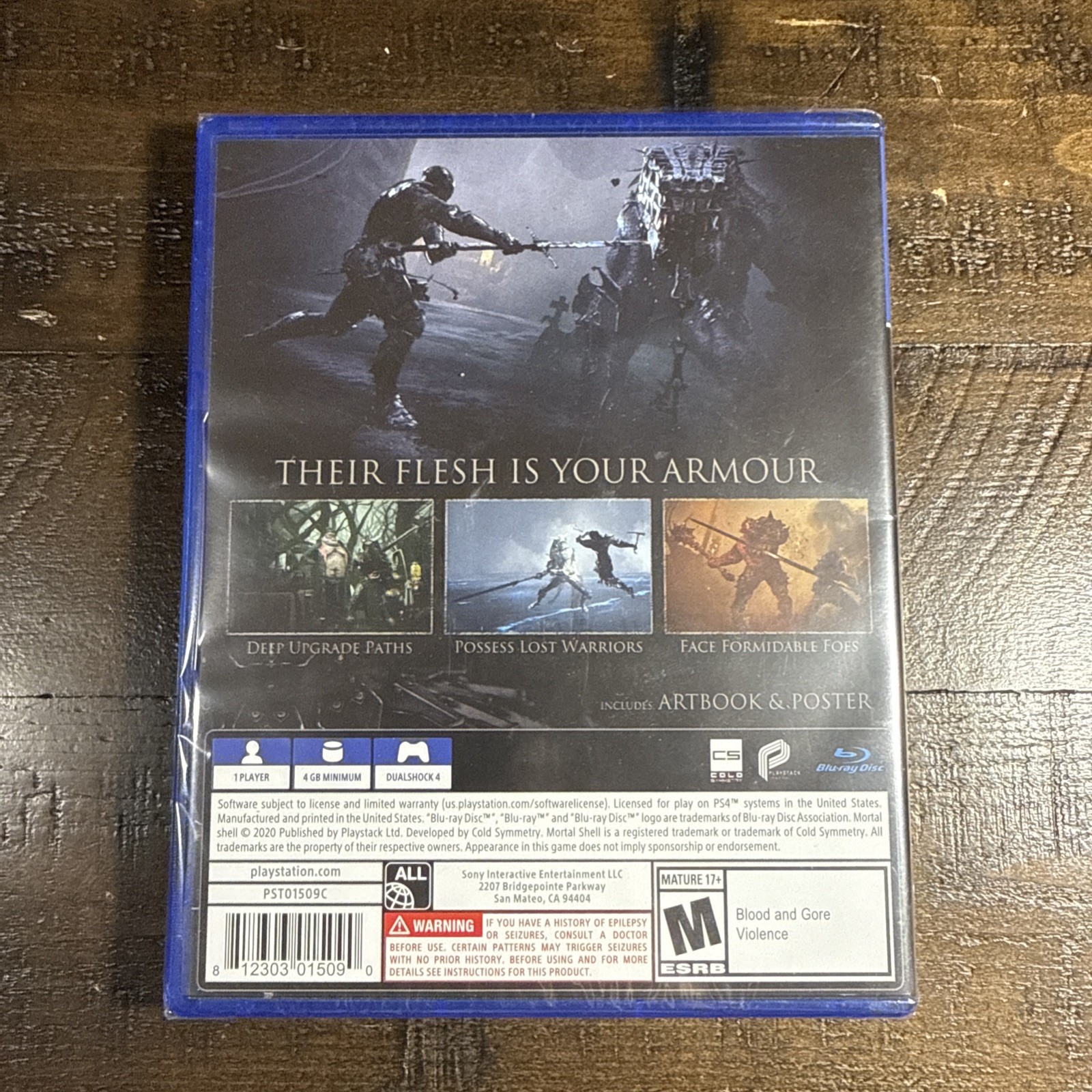 Mortal Shell Sony PlayStation 4 PS4 (SEALED)(Souls-like)