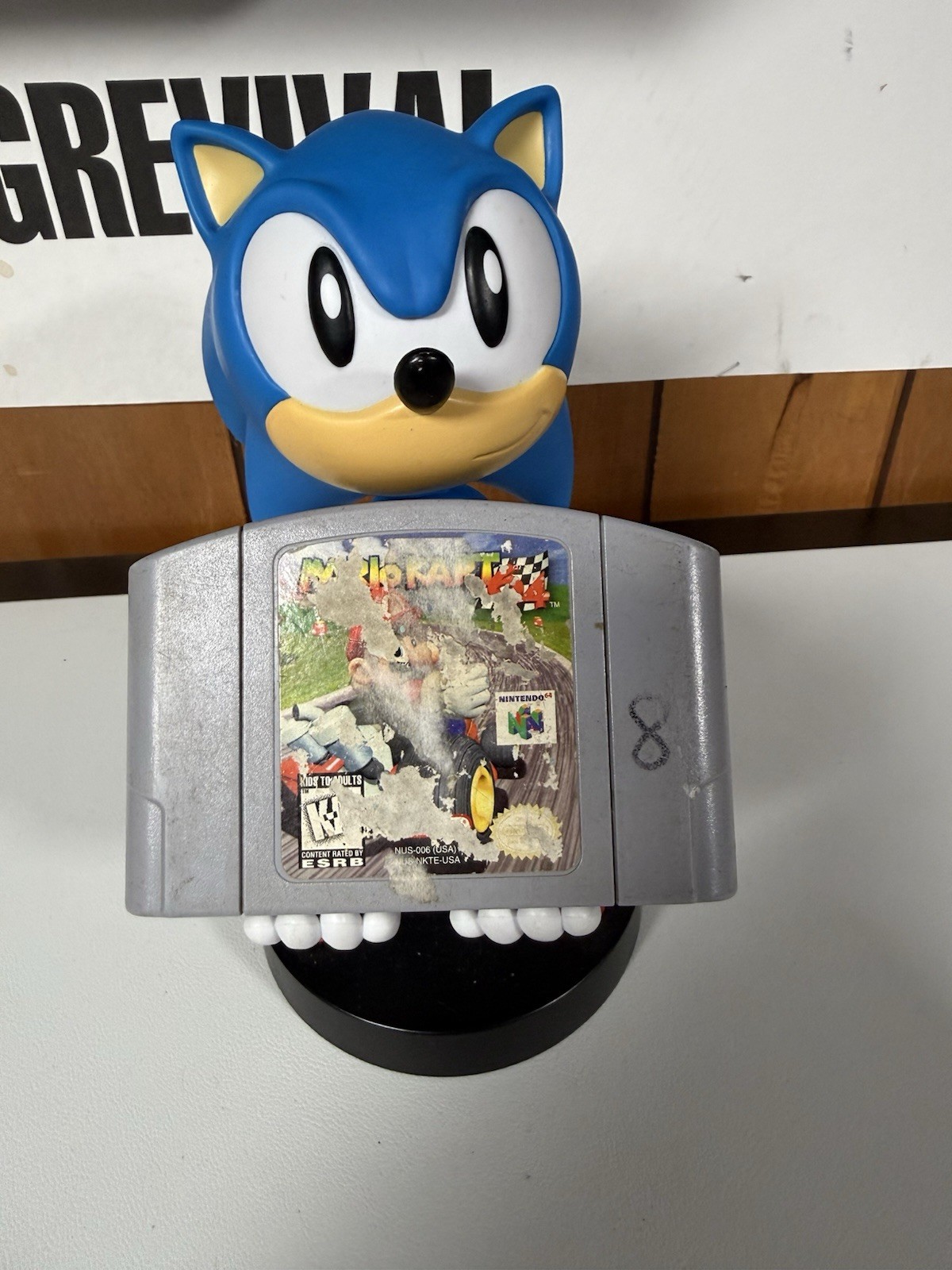 Mario Kart 64 Players Choice – Nintendo 64 N64 Authentic US Label Wear Works