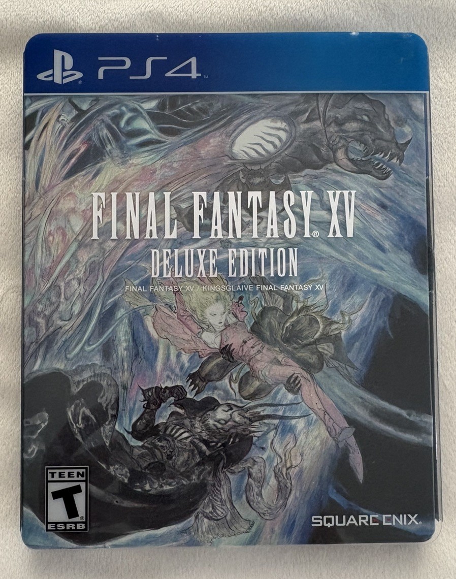 Final Fantasy XV: Deluxe Edition (Sony PlayStation 4, 2018) CIB