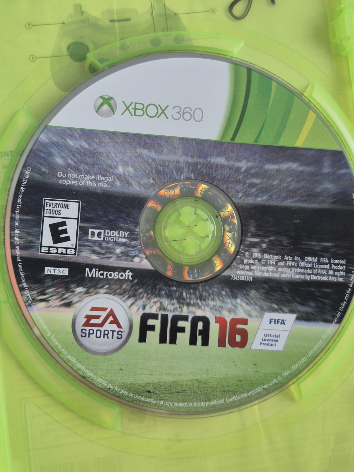 Microsoft Xbox 360 PES Pro Evolution Soccer 2016 20th Anniversary
