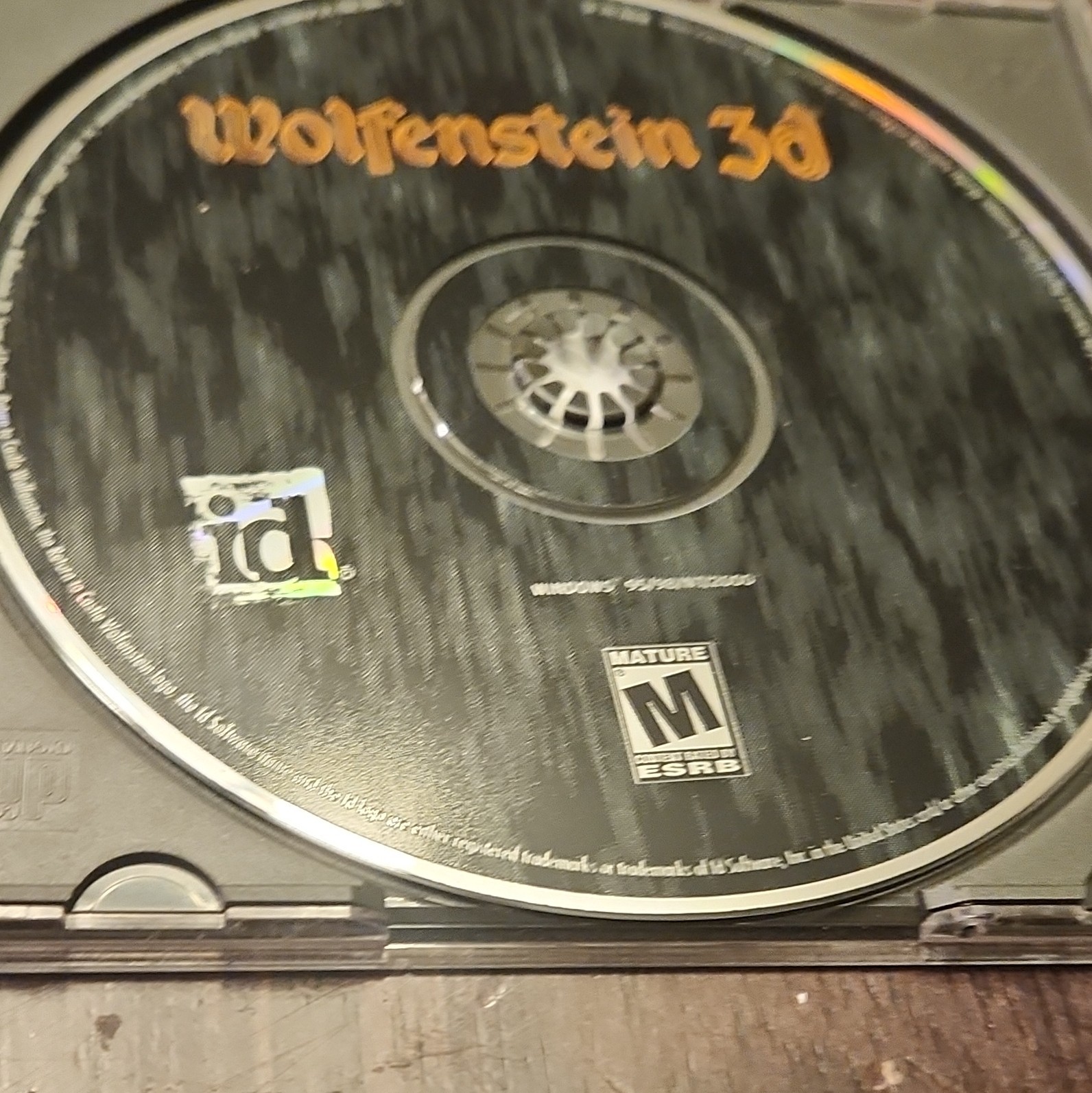 Activision Wolfenstein 3D PC CD-ROM w/ Manual, Jewel Case, M Rated FPS