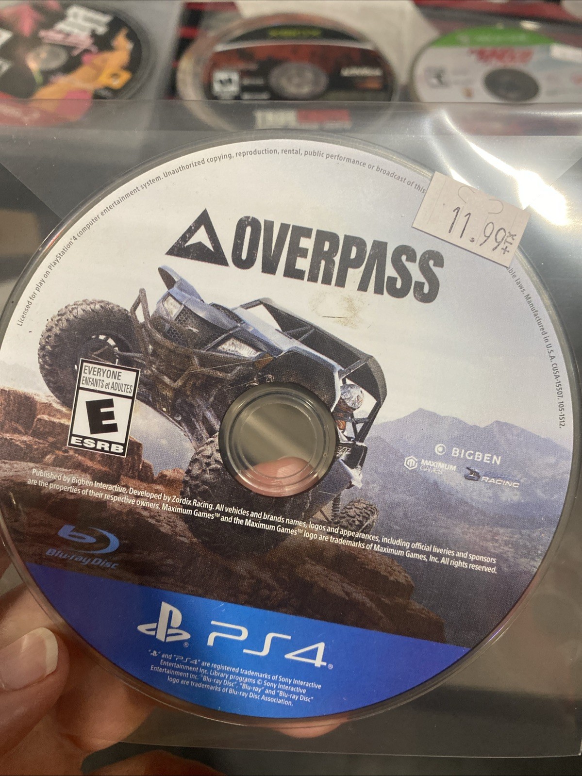 Overpass playstation 4 game Fun Racing!! Hidden Gem!