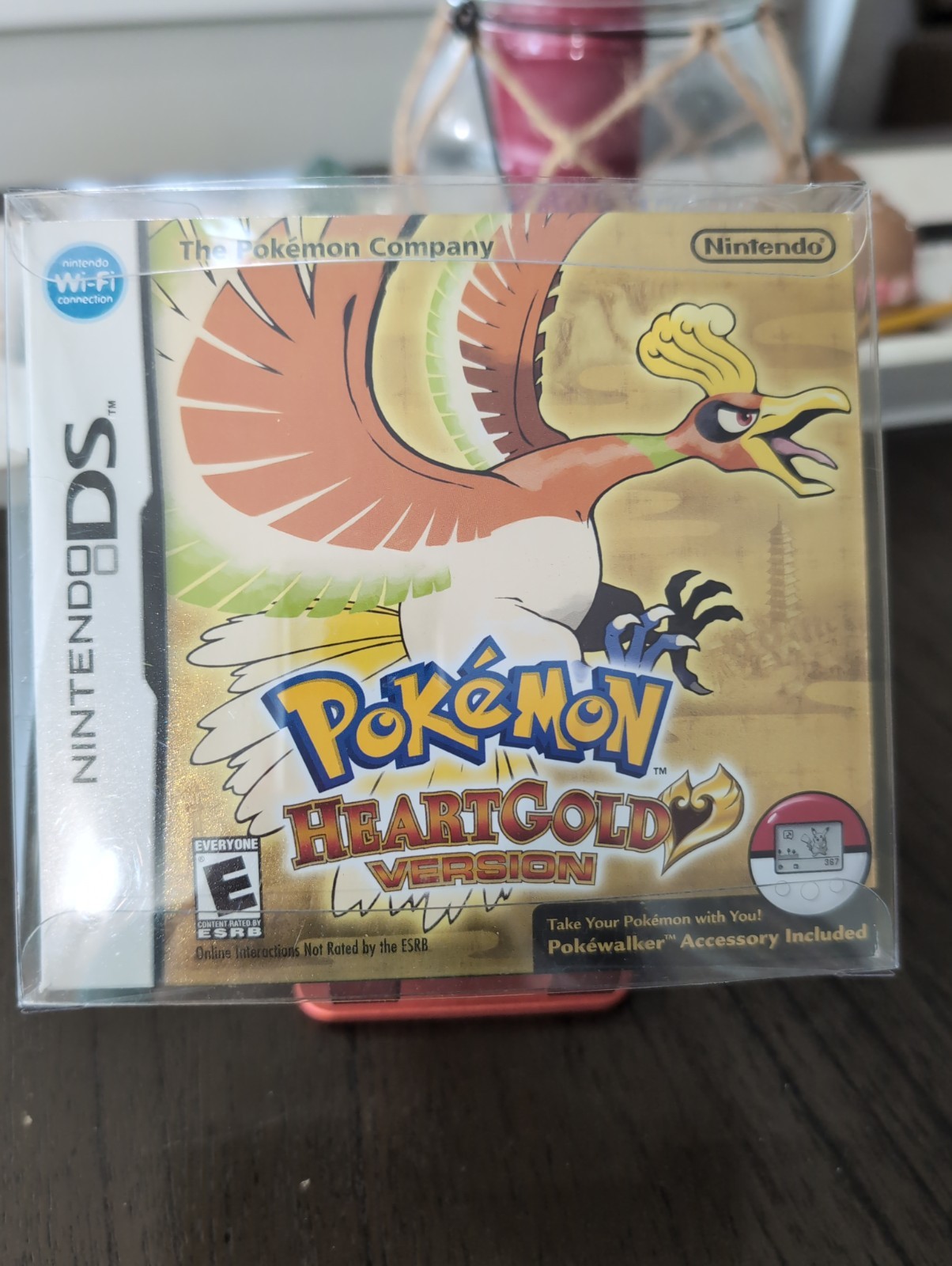 Pokemon Heartgold – Nintendo DS – CIB – With Pokewalker – Ships in Protector