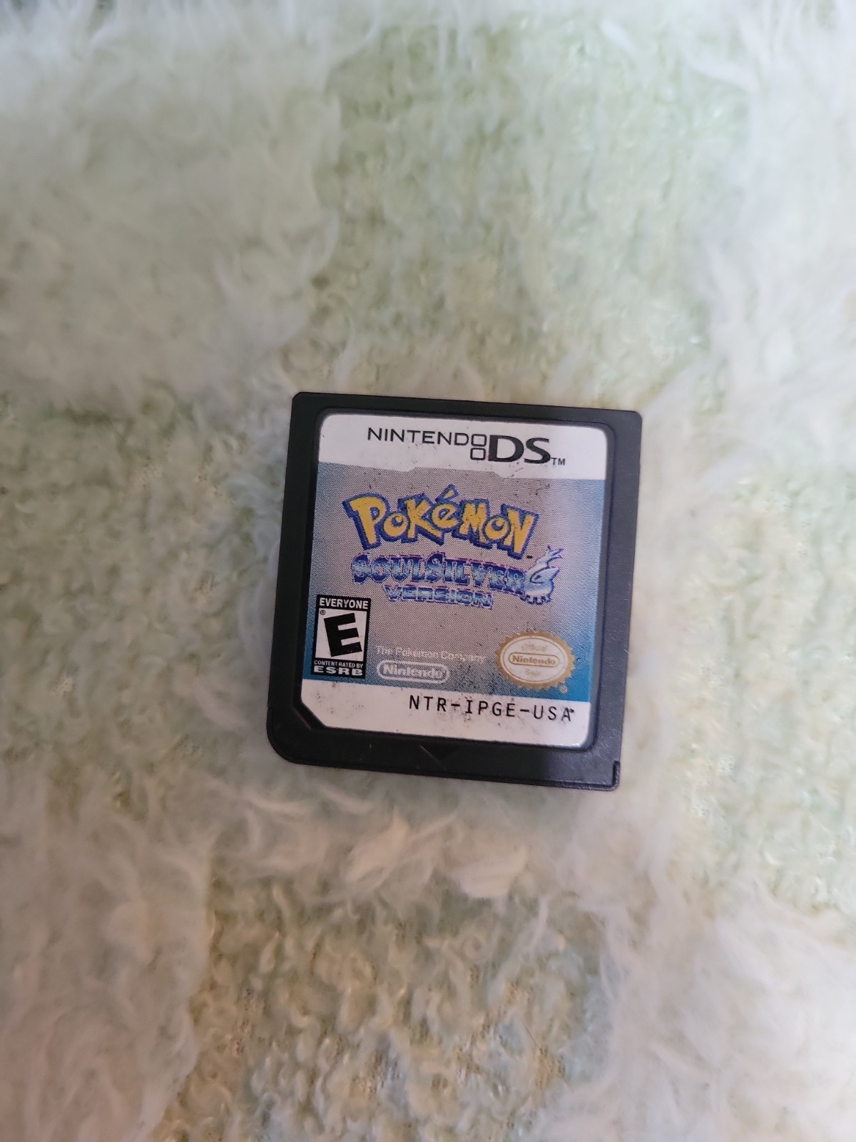 Pokemon: SoulSilver Version (Game Only)(Faded Label, But Works)