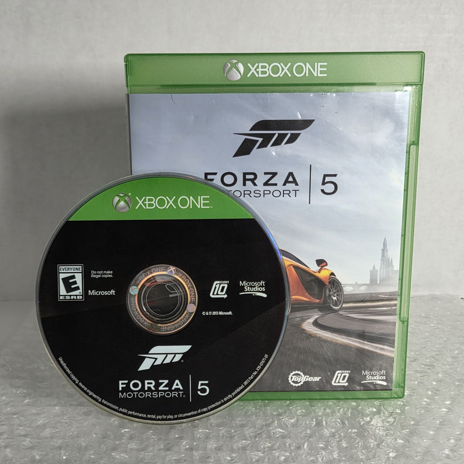 Forza Motorsport 5 Day One Microsoft Stud Xbox One 1 Complete In Box CIB Tested