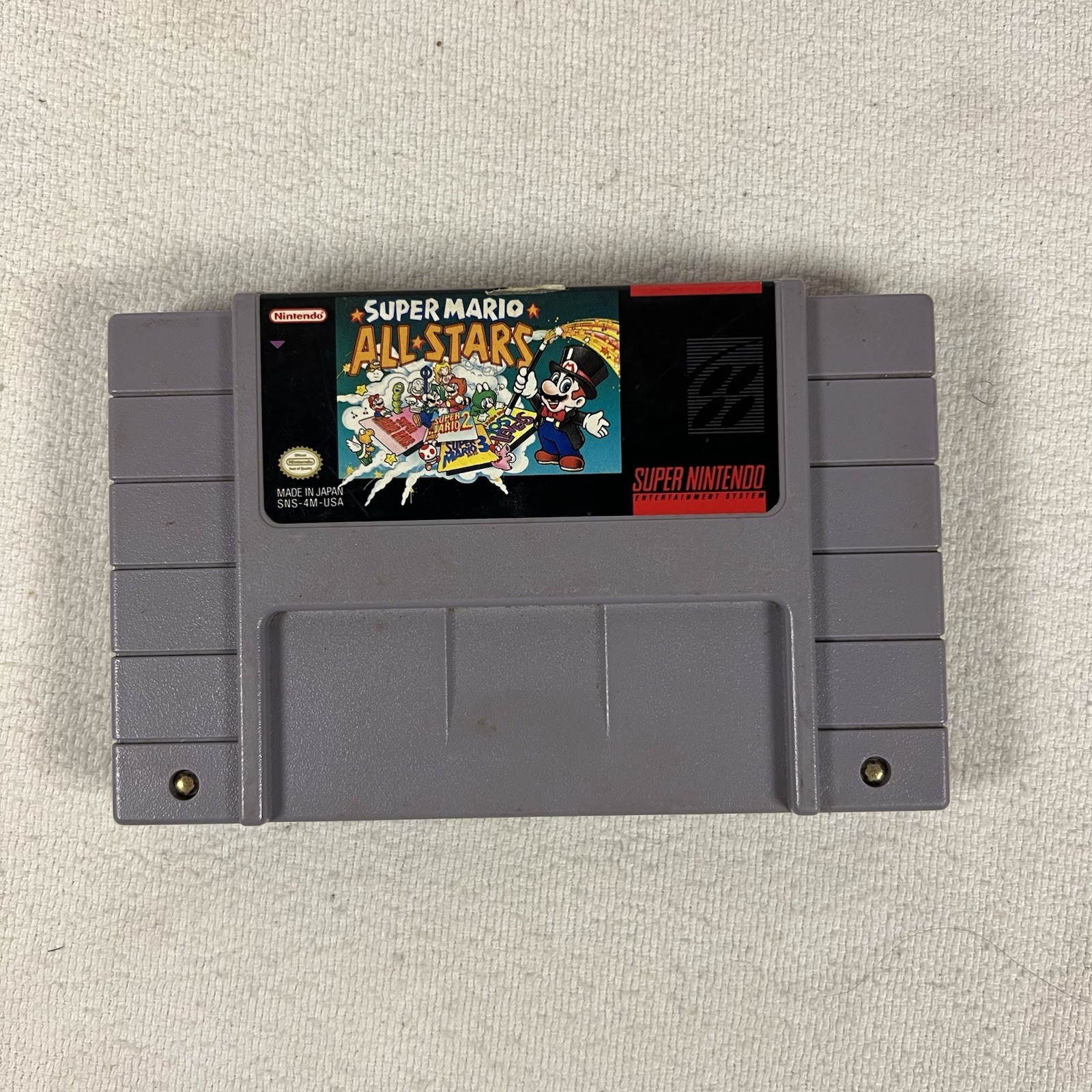 Super Mario All-Stars (Super Nintendo Entertainment System, 1993) Cartridge Only