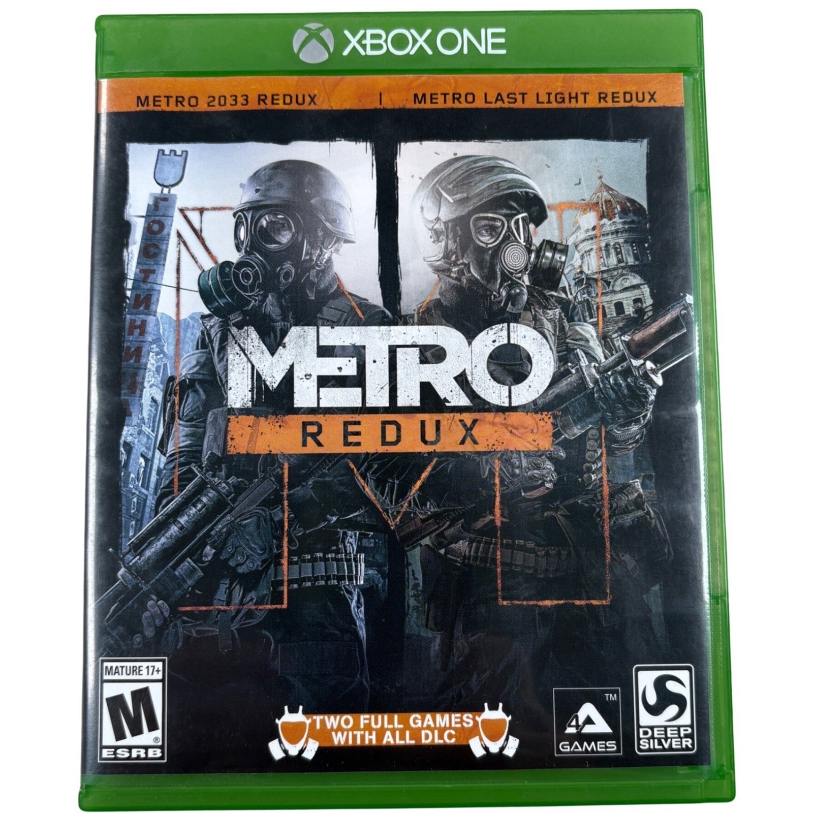 Deep Silver Metro Redux Xbox One Games Post-Apocalyptic Survival Horror FPS