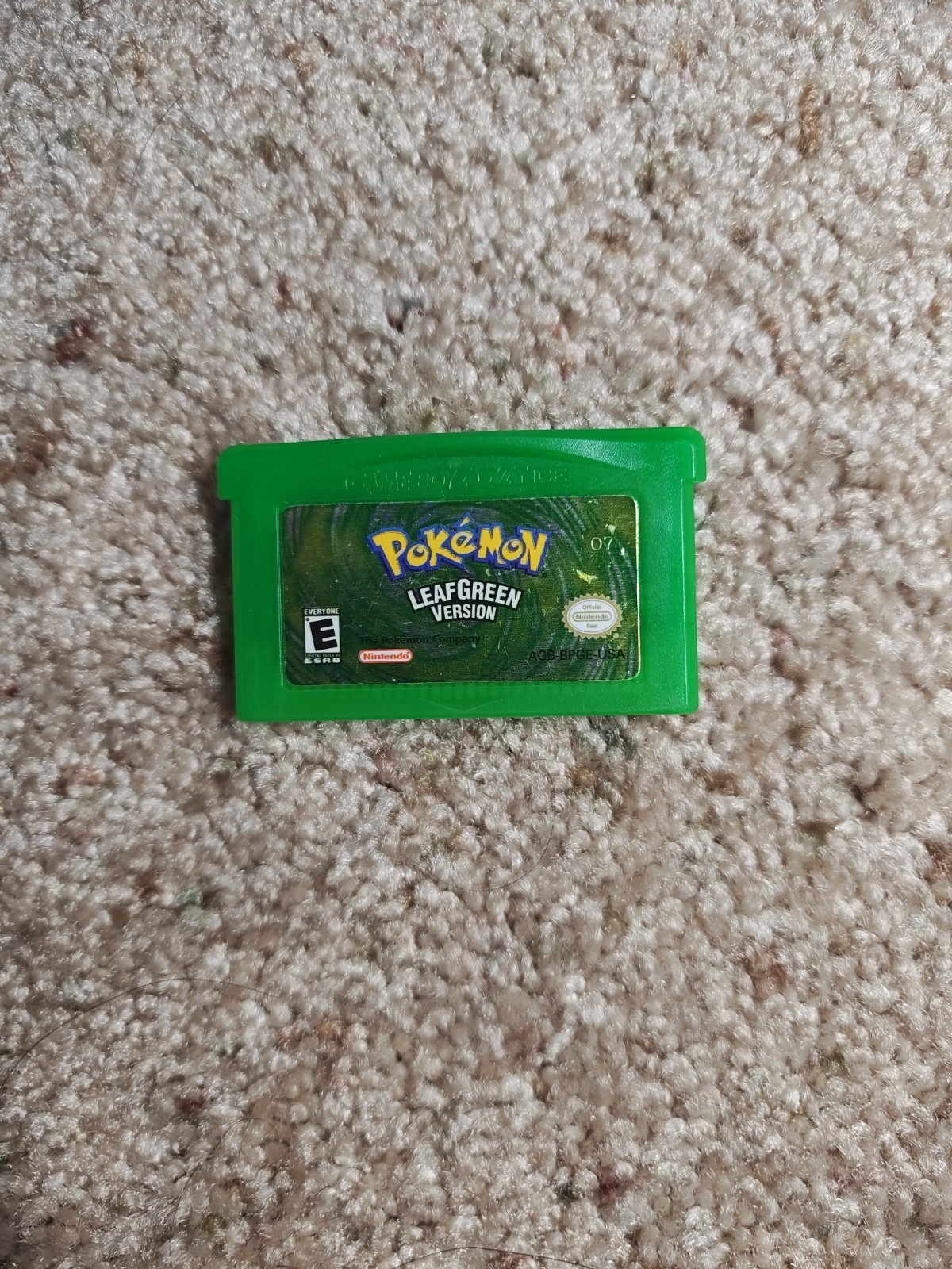 Pokemon: LeafGreen Version GBA (Game Boy Advance, 2004) Authentic Leaf Green