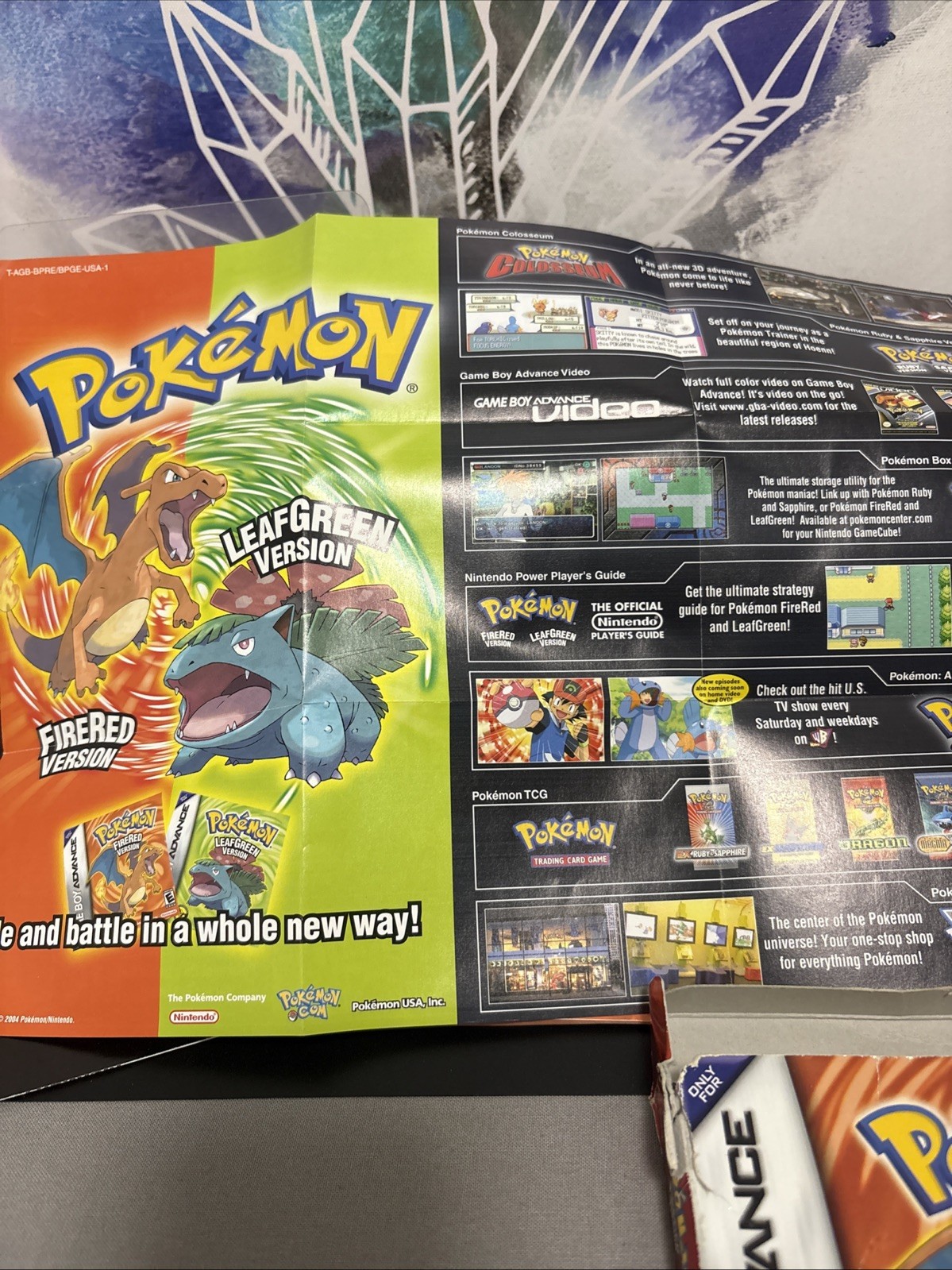 Pokemon FireRed – Nintendo GBA – Authentic, Working, CIB 🔥 Damaged Box