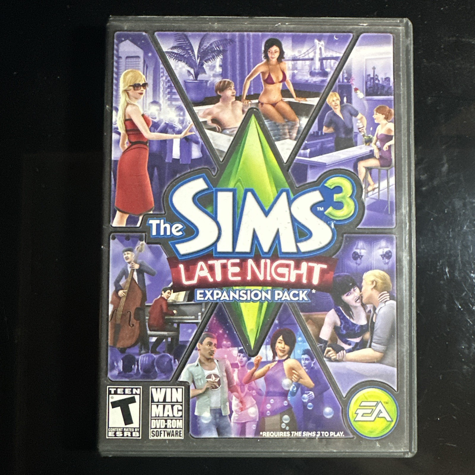 The Sims 3 Late Night Expansion Pack PC Mac DVD-ROM Complete w/ Case