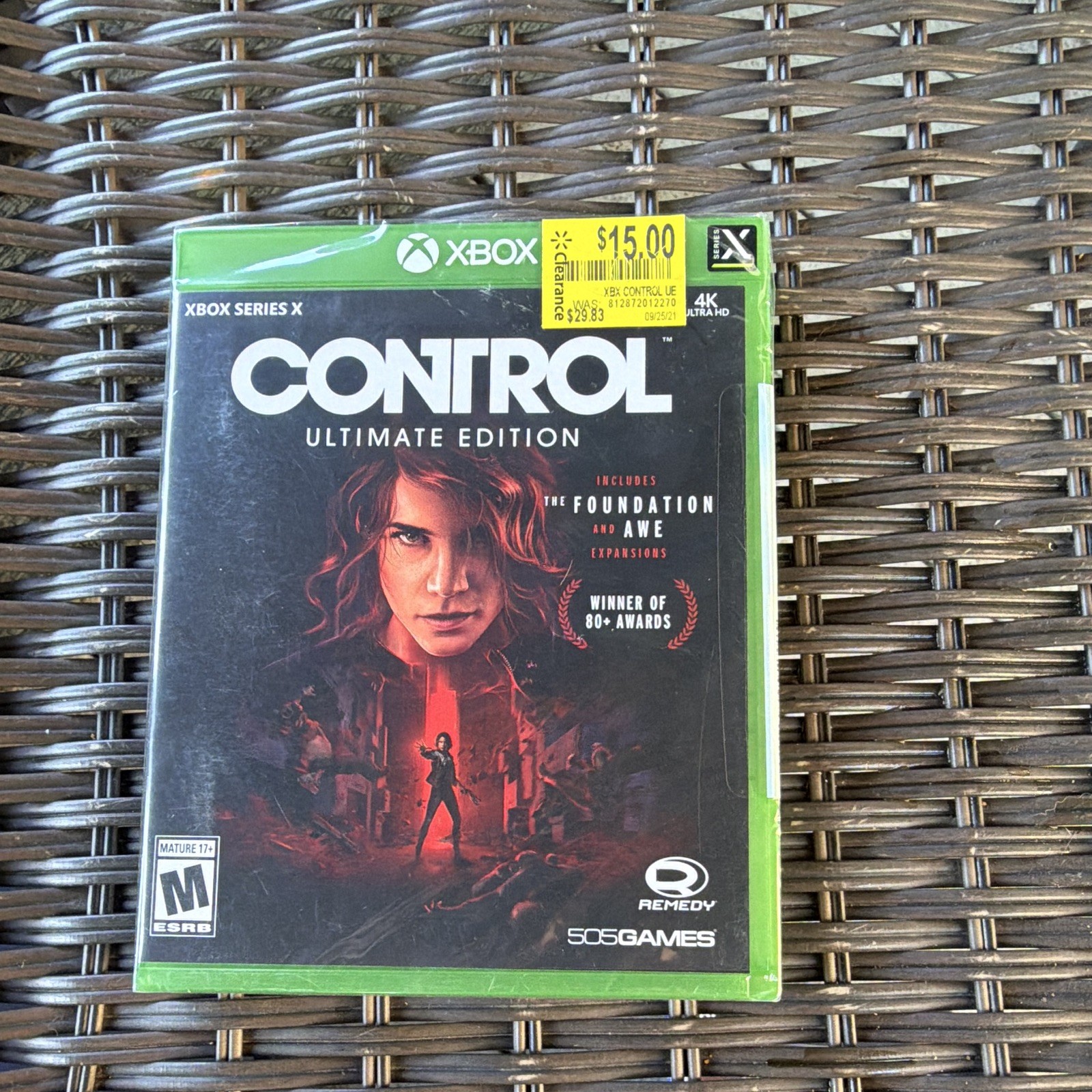 505 Games Control Ultimate Edition Xbox Series X 4K Single Player Action M