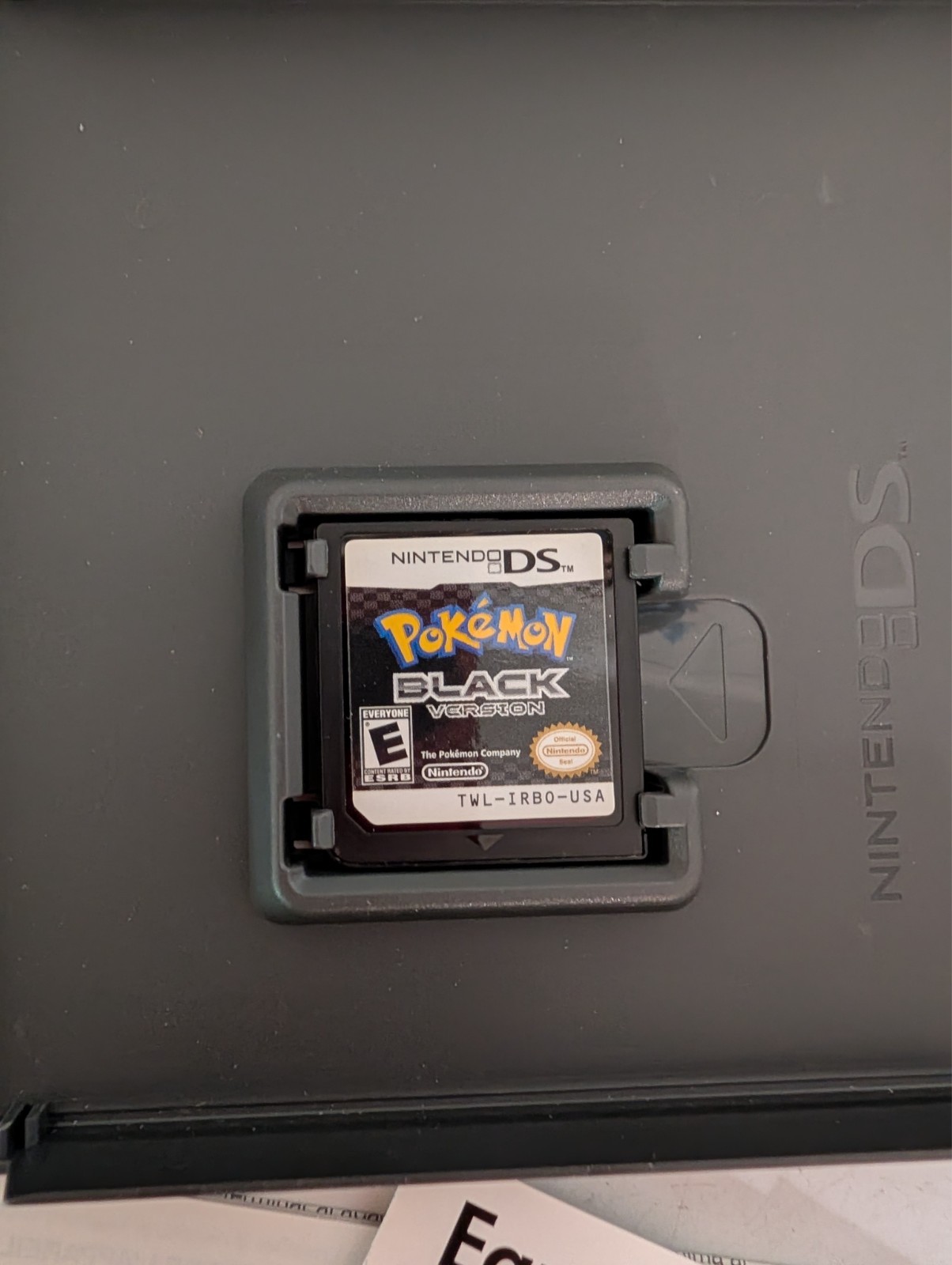 Pokemon Black Version – Nintendo DS – Complete Cib – Tested – Authentic