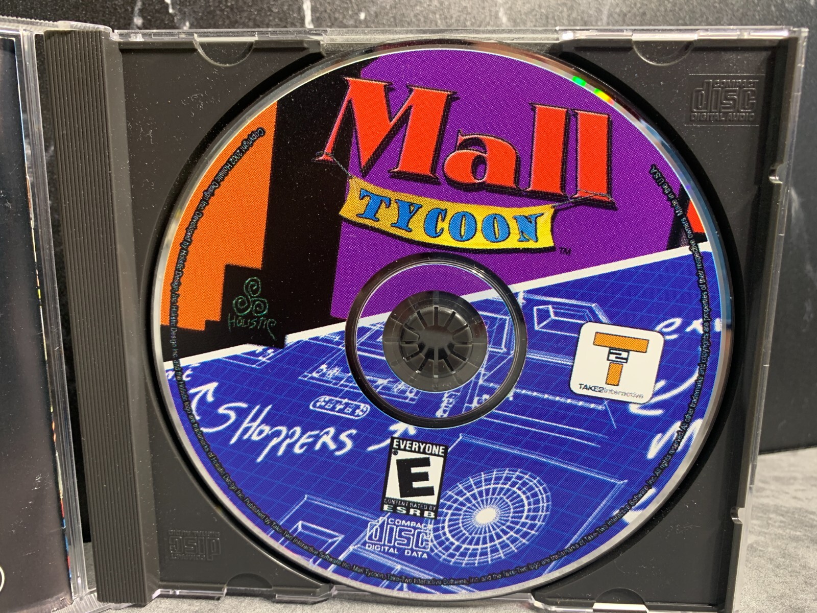 Original Vintage Mall Tycoon 2002 PC CD-ROM Computer Video Game Take2Interactive