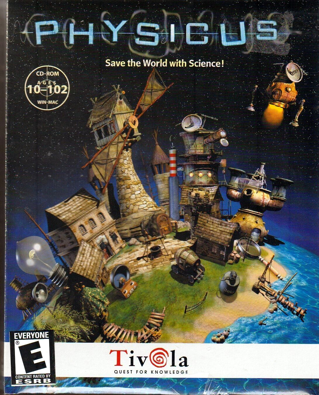 PHYSICUS Save The World with Science by Tivola PC Game CD-ROM BIG Box NEW