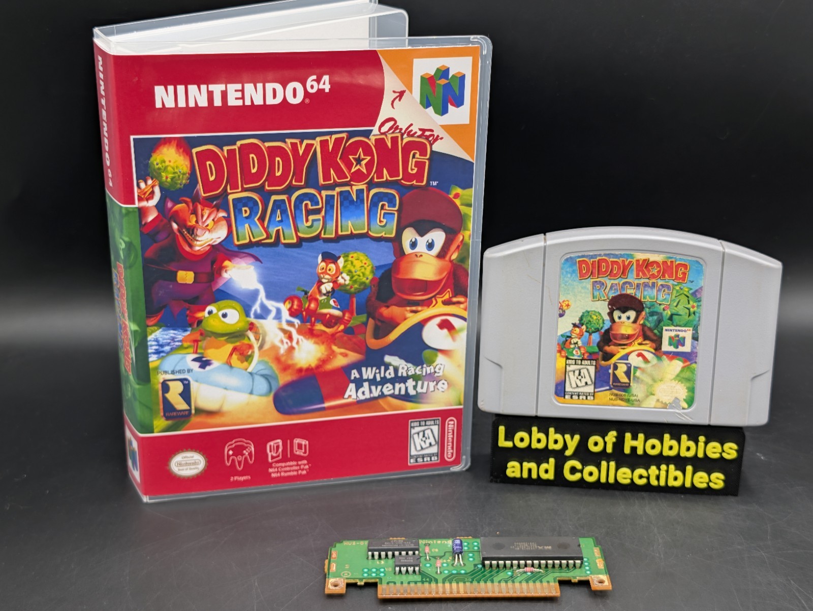 Diddy Kong Racing ( Nintendo 64 N64 ) VG Sticker – Authentic – Tested