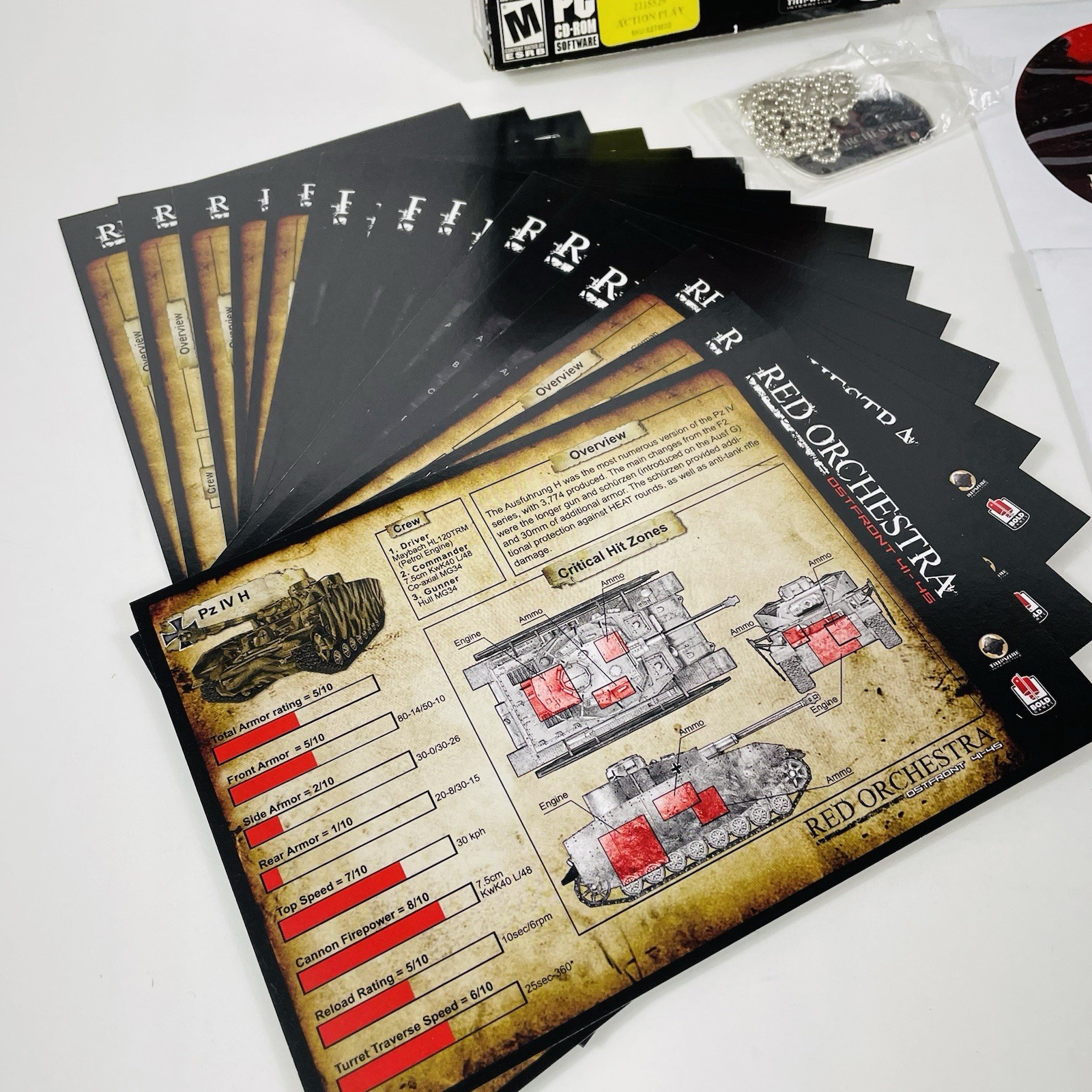Red Orchestra Ostfront 41-45 Collector’s Edition PC Windows Video Game CIB