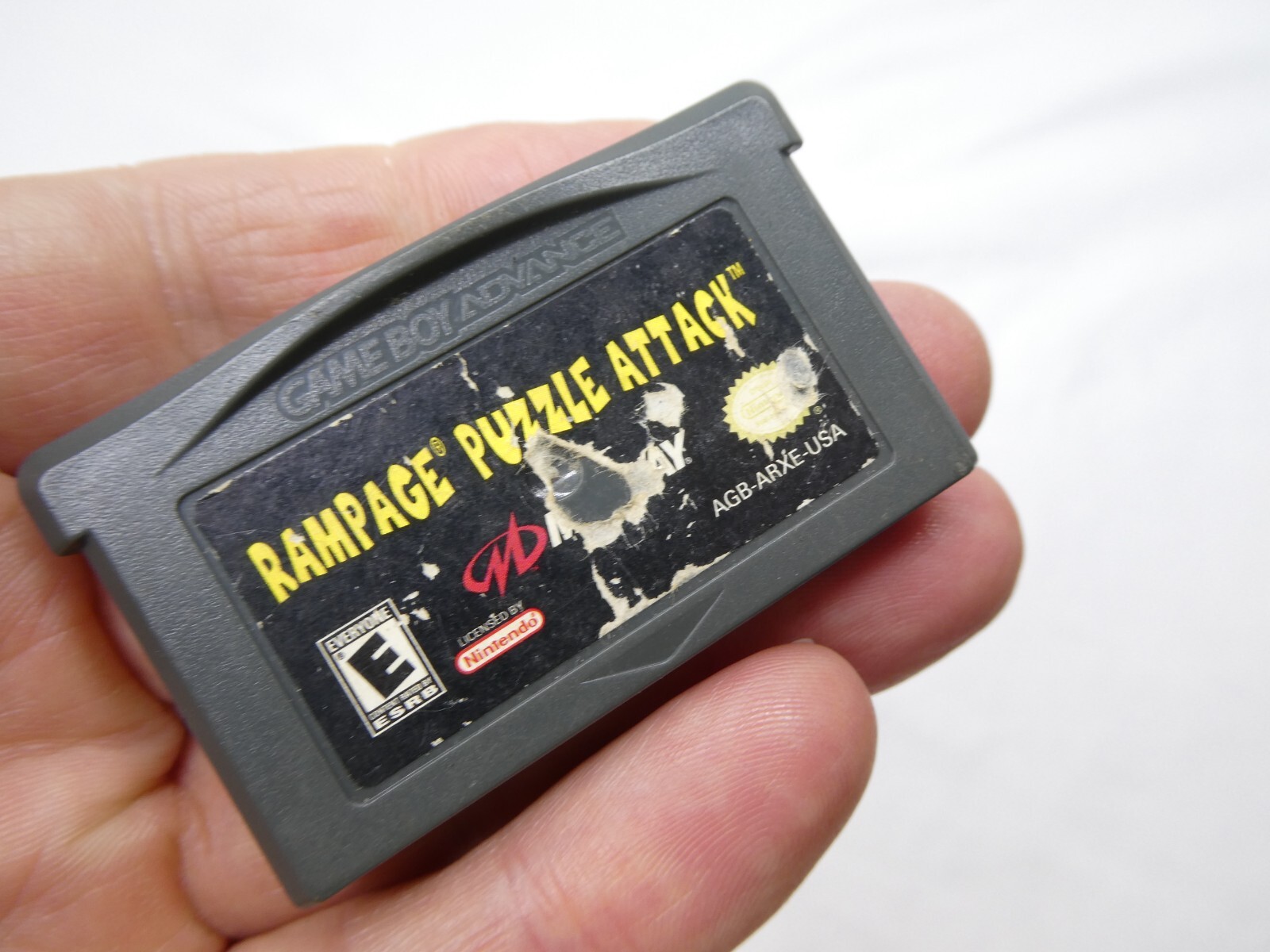 Rampage Puzzle Attack (Nintendo Game Boy Advance, 2001) Tested and working