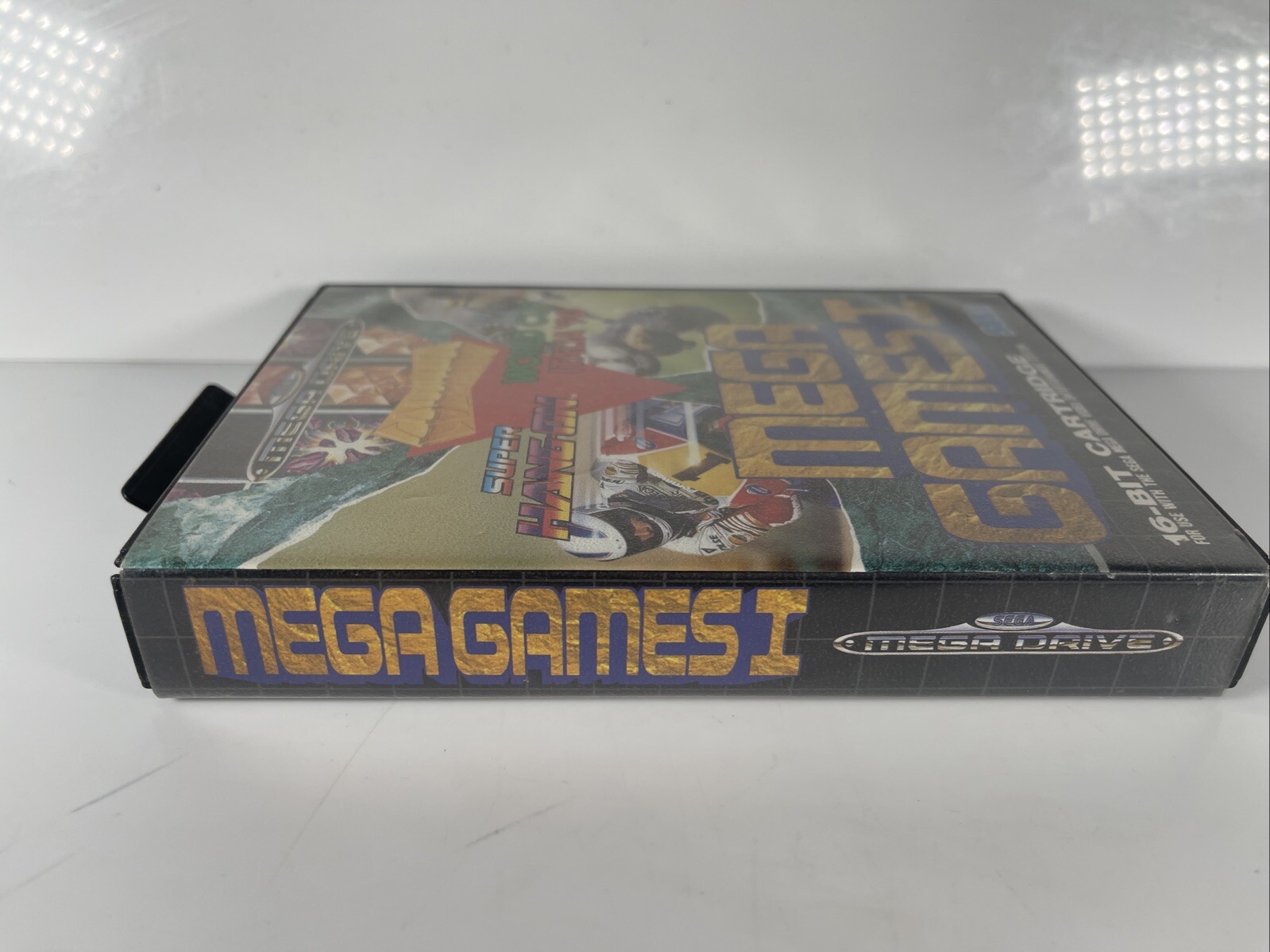 MEGA Games I SEGA MEGA DRIVE- Boxed + Manuals Columns Italia 90 Super Hang On